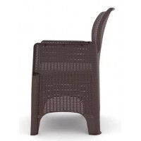 Набор садовой мебели TROYA BALCONY SET коричневый купить в Минске