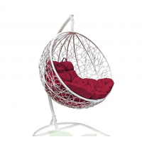 Подвесное кресло-кокон Milan Белый купить в Минске