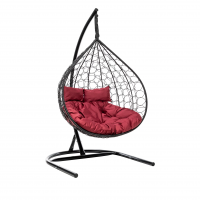 Подвесное кресло-кокон Liverpool TWIN Черный купить в Минске