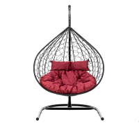 Подвесное кресло-кокон Liverpool TWIN Черный купить в Минске