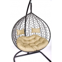 Подвесное кресло-кокон Liverpool TWIN Черный купить в Минске