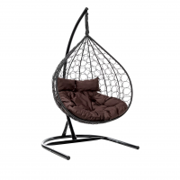 Подвесное кресло-кокон Liverpool TWIN Черный купить в Минске