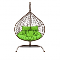 Подвесное кресло-кокон Liverpool TWIN Коричневый купить в Минске