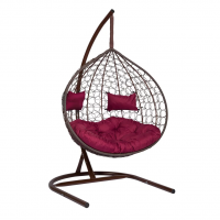 Подвесное кресло-кокон Liverpool TWIN Коричневый купить в Минске