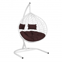 Подвесное кресло-кокон Liverpool TWIN Белый купить в Минске