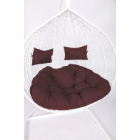 Подвесное кресло-кокон Liverpool TWIN Белый купить в Минске