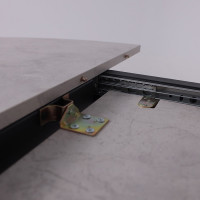 Стол раздвижной AV 1106 1000(1350)*1000 Ароза Светлая/черный купить в Минске Стол раздвижной AV 1106 1000(1350)*1000 Ароза Светлая/черный купить в Минске