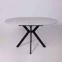 Стол раздвижной AV 1106 1000(1350)*1000 Ароза Светлая/черный купить в Минске Стол раздвижной AV 1106 1000(1350)*1000 Ароза Светлая/черный купить в Минске