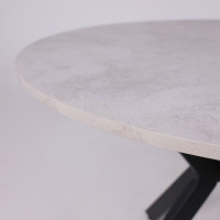 Стол раздвижной AV 1106 1000(1350)*1000 Ароза Светлая/черный купить в Минске Стол раздвижной AV 1106 1000(1350)*1000 Ароза Светлая/черный купить в Минске