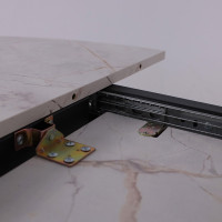 Стол раздвижной AV 1106 1000(1350)*1000 Азул Оникс/черный купить в Минске