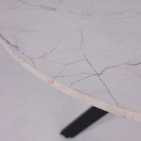 Стол раздвижной AV 1106 1000(1350)*1000 Азул Оникс/черный купить в Минске