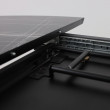 Стол AV 1107 HPL+МДФ 1000(1350)*750 черный тунис/черный купить в Минске