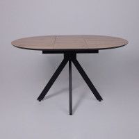 Стол AV 1107 HPL+МДФ 1000(1350)*750 дуб вотан/черный купить в Минске