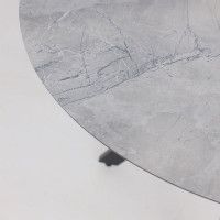 Стол AV 1107 HPL+МДФ 1000(1350)*750 мрамор марквина синий/черный купить в Минске