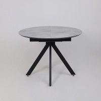 Стол AV 1107 HPL+МДФ 1000(1350)*750 мрамор марквина синий/черный купить в Минске