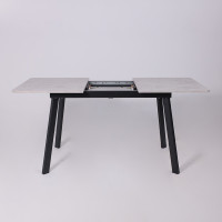 Стол AV 1209/1 ЛМДФ 1200 (1600)*800 ароза светлая/черный купить в Минске