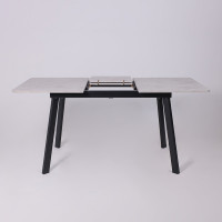 Стол AV 1209/1 ЛМДФ 1200 (1600)*800 ароза светлая/черный купить в Минске