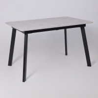 Стол AV 1209/1 ЛМДФ 1200 (1600)*800 ароза светлая/черный купить в Минске