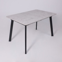 Стол AV 1209/1 ЛМДФ 1200 (1600)*800 ароза светлая/черный купить в Минске