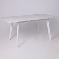 Стол AV 1209/1 ЛМДФ 1200 (1600)*800 азул оникс/белый купить в Минске