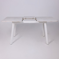 Стол AV 1209/1 ЛМДФ 1200 (1600)*800 азул оникс/белый купить в Минске