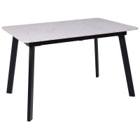 Стол AV 1209/1 ЛМДФ 1200 (1600)*800 азул оникс/черный