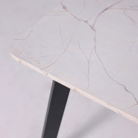 Стол AV 1209/1 ЛМДФ 1200 (1600)*800 азул оникс/черный купить в Минске