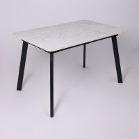 Стол AV 1209/1 ЛМДФ 1200 (1600)*800 азул оникс/черный купить в Минске