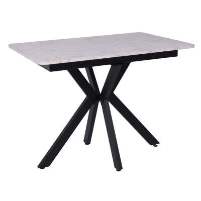 Стол раздвижной AV 1212 1000(1350)*700 Азул Оникс/черный купить в Минске