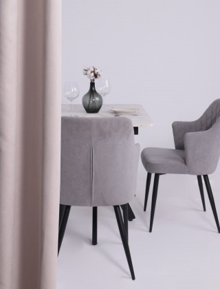 Стол раздвижной AV 1212 1000(1350)*700 Азул Оникс/черный купить в Минске