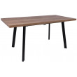 Стол Angle 120 раздвижной 120(160)*80 дуб галифакс/черный купить в Минске