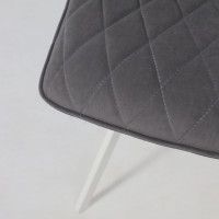 Стул AVAR антрацитовый Brendy 28/белый купить в Минске