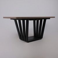 Стол KAMERON раздвижной 1600(2050)*900 Дуб Табачный/черный купить в Минске