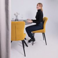 Стул CHIP горчичный Brendy 16/черный купить в Минске