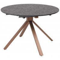 Стол DELON (Делон) 110 раздвижной 110(150)*75 Малави/Медь