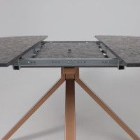 Стол DELON (Делон) 110 раздвижной 110(150)*75 Малави/Медь Стол DELON (Делон) 110 раздвижной 110(150)*75 Малави/Медь