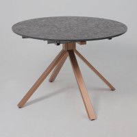 Стол DELON (Делон) 110 раздвижной 110(150)*75 Малави/Медь Стол DELON (Делон) 110 раздвижной 110(150)*75 Малави/Медь