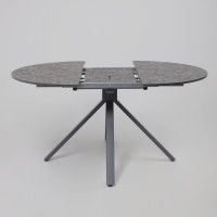 Стол DELON (Делон) 110 раздвижной 110(150)*75 Малави/Серый