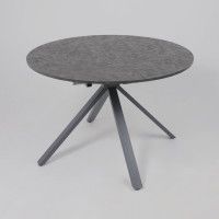 Стол DELON (Делон) 110 раздвижной 110(150)*75 Малави/Серый