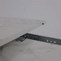 Стол DELON (Делон) 110 раздвижной 110(150)*75 Сабия/Белый Стол DELON (Делон) 110 раздвижной 110(150)*75 Сабия/Белый