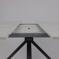 Стол DELON (Делон) 110 раздвижной 110(150)*75 Сабия/Черный Стол DELON (Делон) 110 раздвижной 110(150)*75 Сабия/Черный