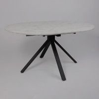 Стол DELON (Делон) 110 раздвижной 110(150)*75 Сабия/Черный Стол DELON (Делон) 110 раздвижной 110(150)*75 Сабия/Черный