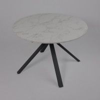 Стол DELON (Делон) 110 раздвижной 110(150)*75 Сабия/Черный Стол DELON (Делон) 110 раздвижной 110(150)*75 Сабия/Черный