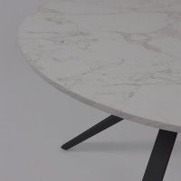 Стол DELON (Делон) 110 раздвижной 110(150)*75 Сабия/Черный Стол DELON (Делон) 110 раздвижной 110(150)*75 Сабия/Черный