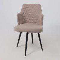 Стул EDGAR 360 латте Brendy 04/черный купить в Минске