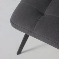 Стул ФИН велюр антрацитовый Brendy 28/черный купить в Минске