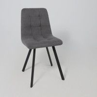 Стул ФИН велюр антрацитовый Brendy 28/черный купить в Минске