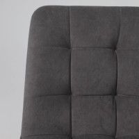 Стул ФИН велюр антрацитовый Brendy 28/черный купить в Минске