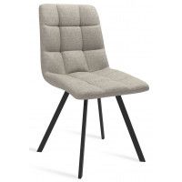 Стул ФИН ткань латте Brendy 04/черный