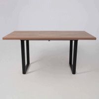 Стол FIT 120 (120-160)*85 дуб галифакс табак/черный купить в Минске Стол FIT 120 (120-160)*85 дуб галифакс табак/черный купить в Минске